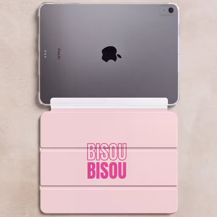 iPad hoes - Bisou - Roze - Minimalistisch — 6