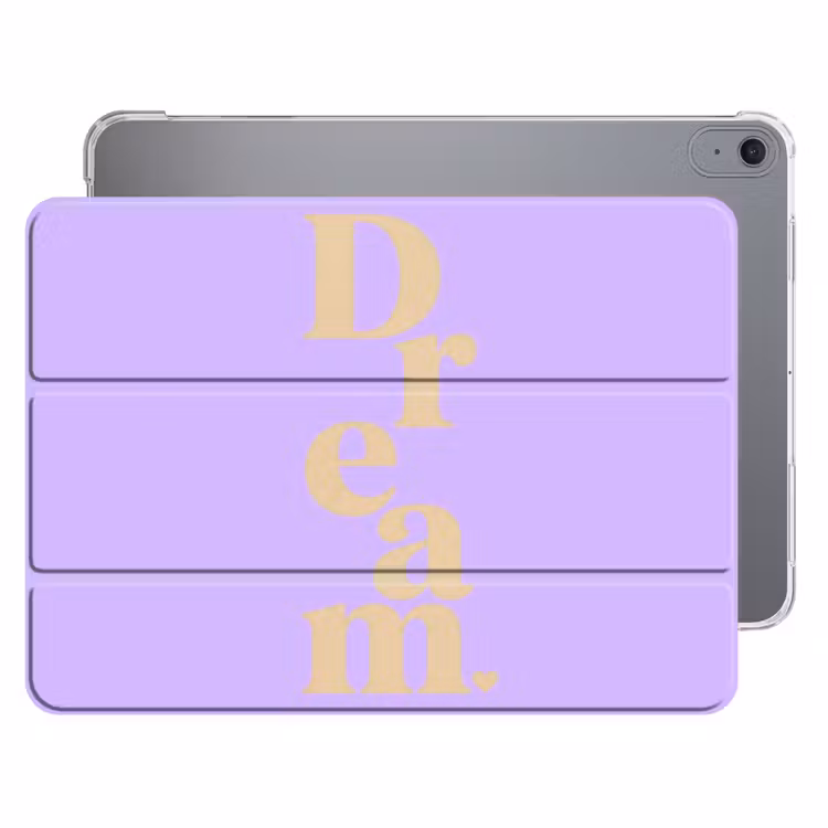 iPad hoes - Dream - Paars - Typografisch — 1