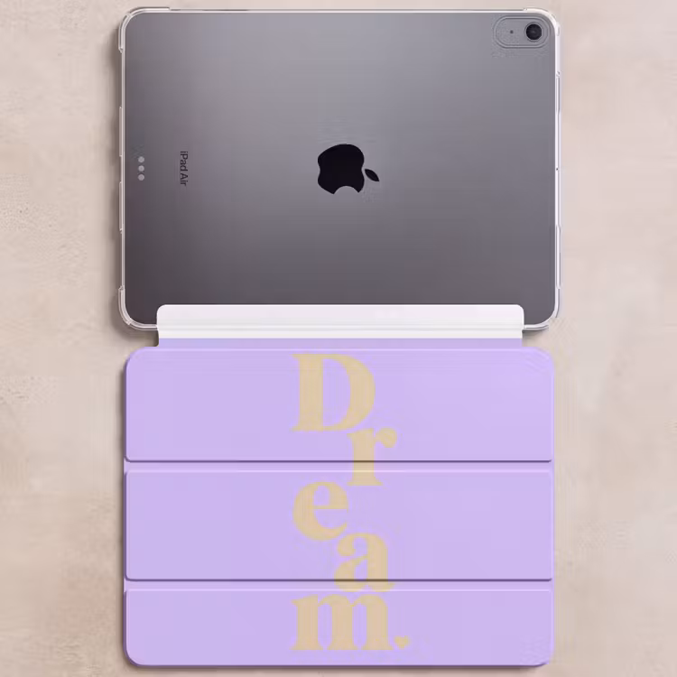 iPad hoes - Dream - Paars - Typografisch — 6