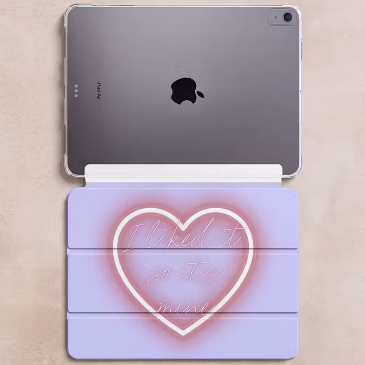 iPad hoes - I liked it so it's mine - Neon hart - Paars — 6