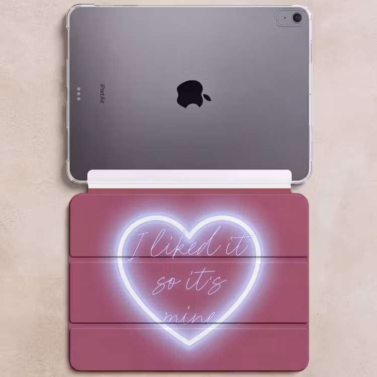iPad hoes - I liked it so it's mine - Neon hart - Roze — 6