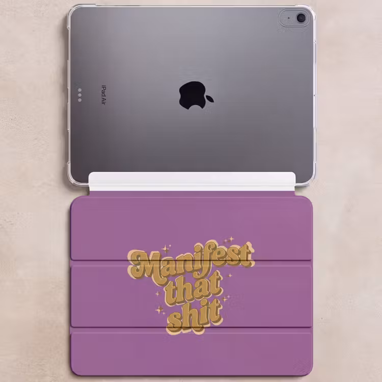 iPad hoes - Manifest that shit - Paars - Glitter — 6