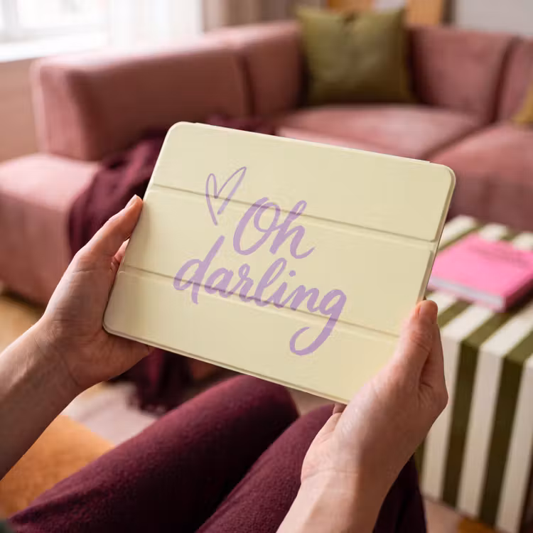 iPad hoes - Oh darling - Geel - Hart — 4