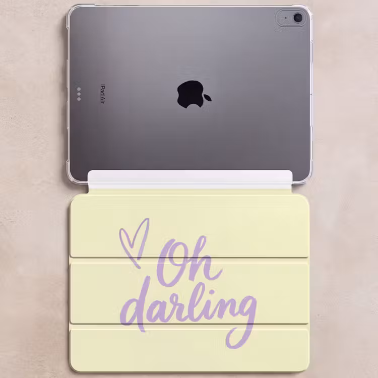 iPad hoes - Oh darling - Geel - Hart — 6