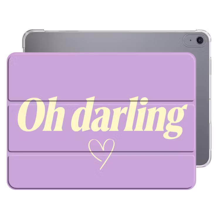 iPad hoes - Oh darling - Hart - Paars — 1