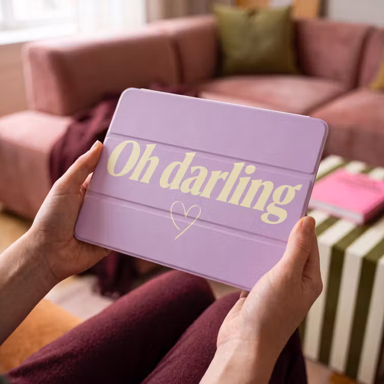 iPad hoes - Oh darling - Hart - Paars — 4