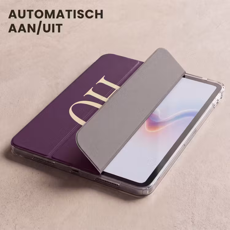 iPad hoes - Oh hi - Paars - Minimalistisch — 5