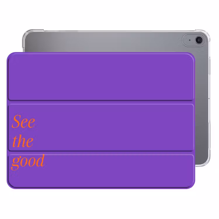 iPad hoes - See the good - Oranje - Paars — 1