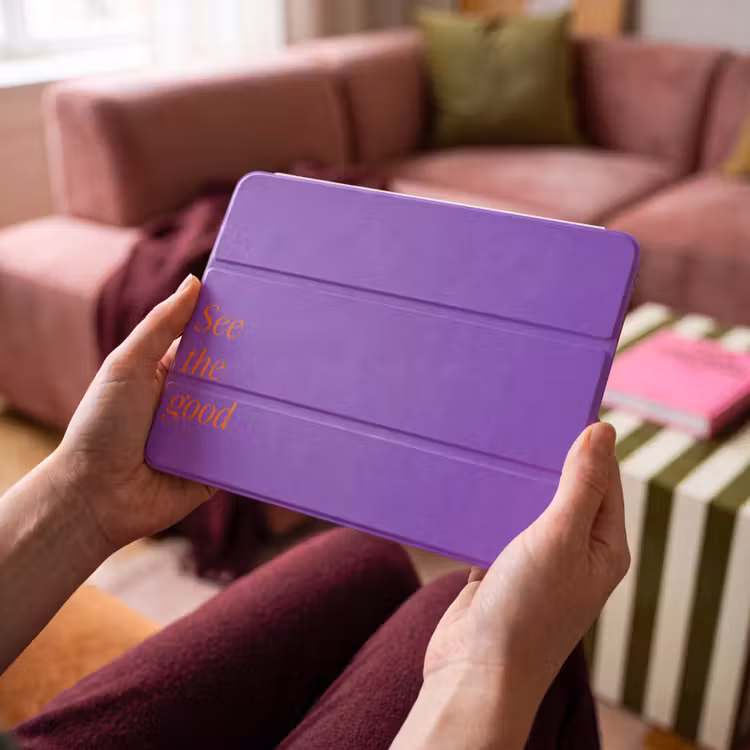 iPad hoes - See the good - Oranje - Paars — 4