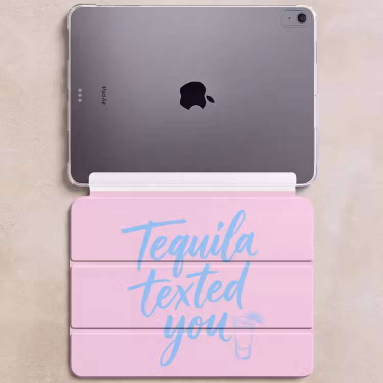 iPad hoes - Tequila texted you - Roze - Blauw — 6