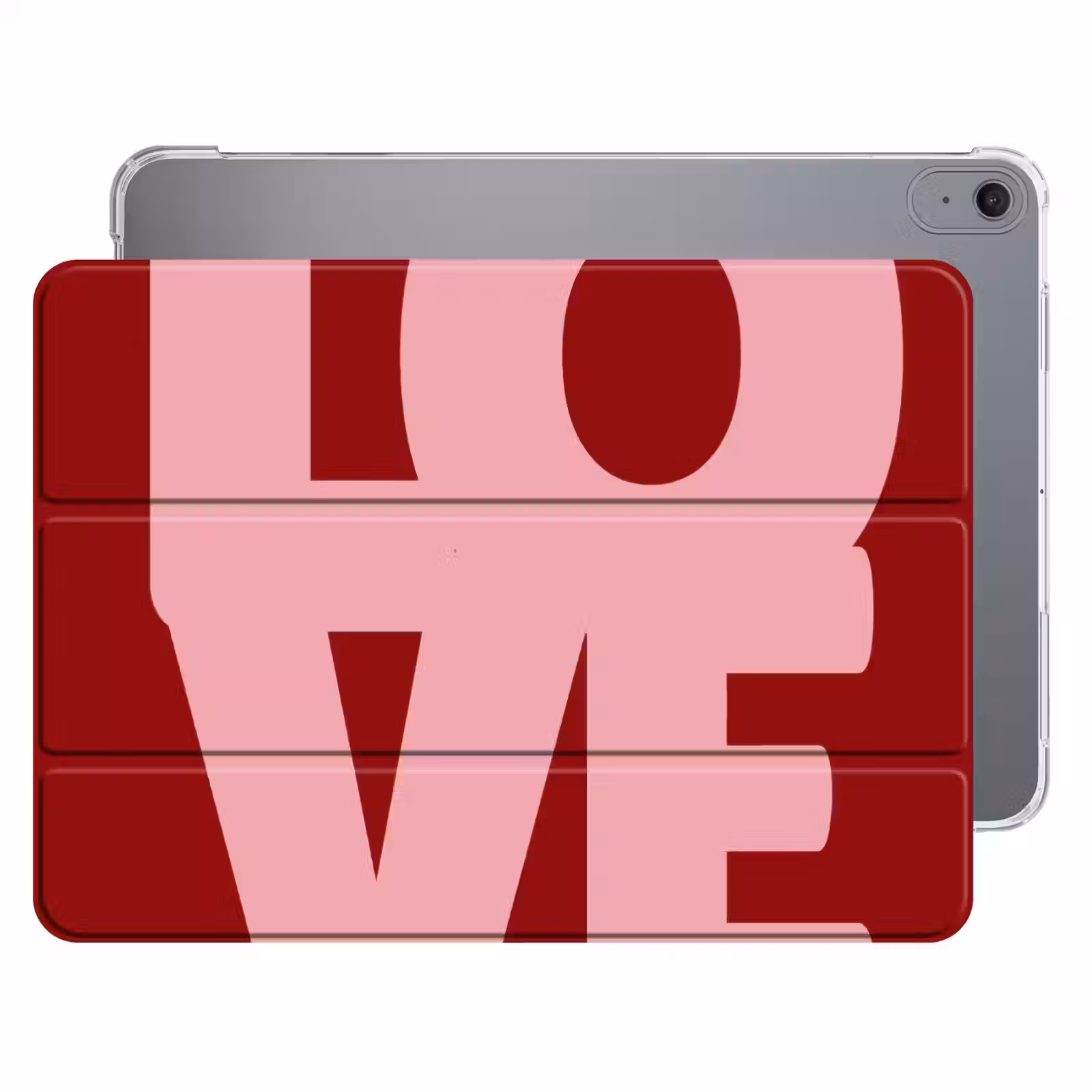 iPad hoes - Love - Rood - Blokletters — 1