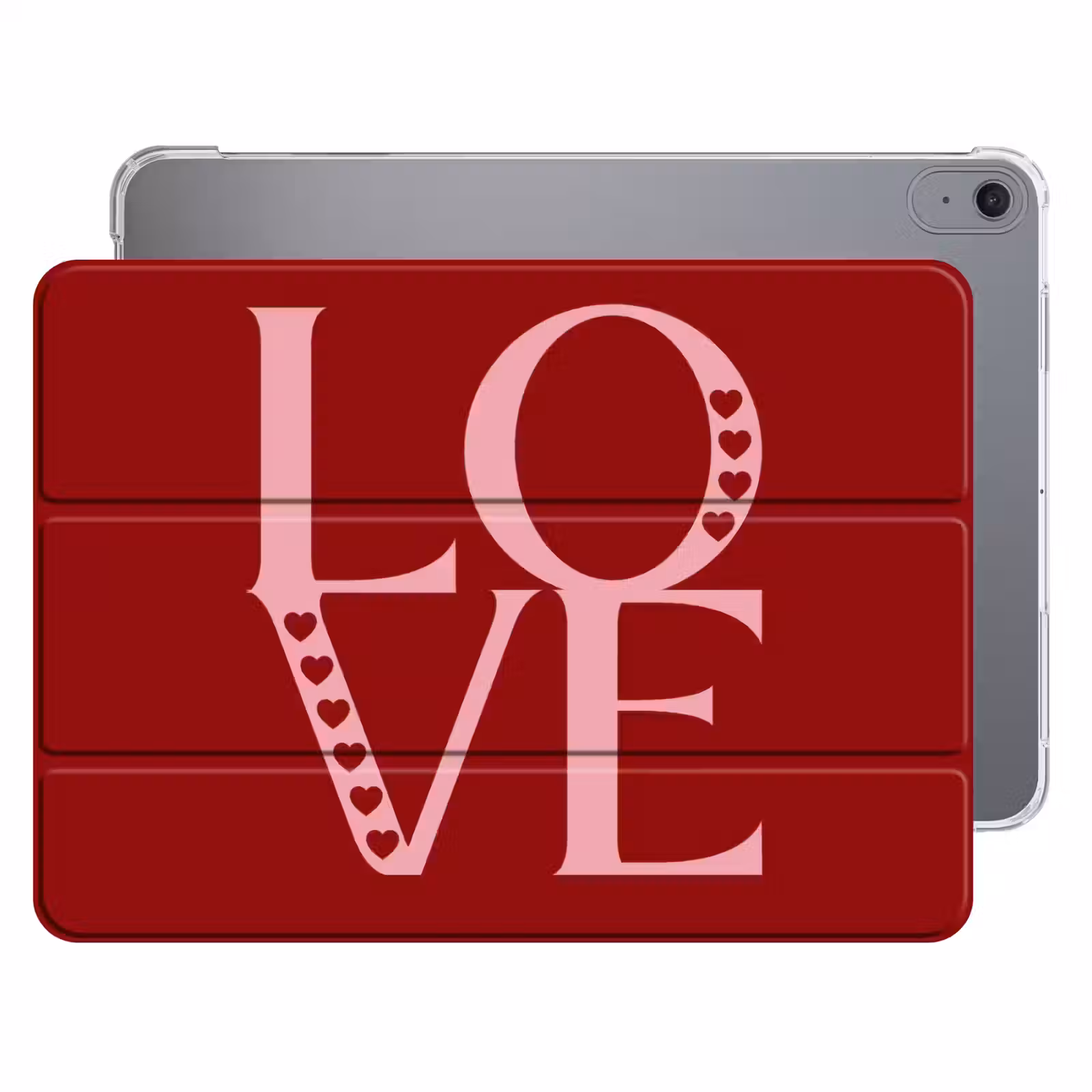 iPad hoes - Love - Rood - Hartjes — 1