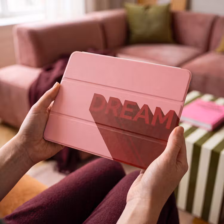 iPad hoes - Dream - 3D - Rood - Roze — 4