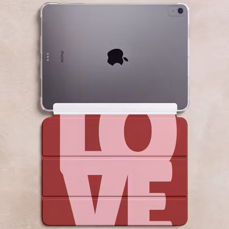 iPad hoes - Love - Rood - Blokletters — 6
