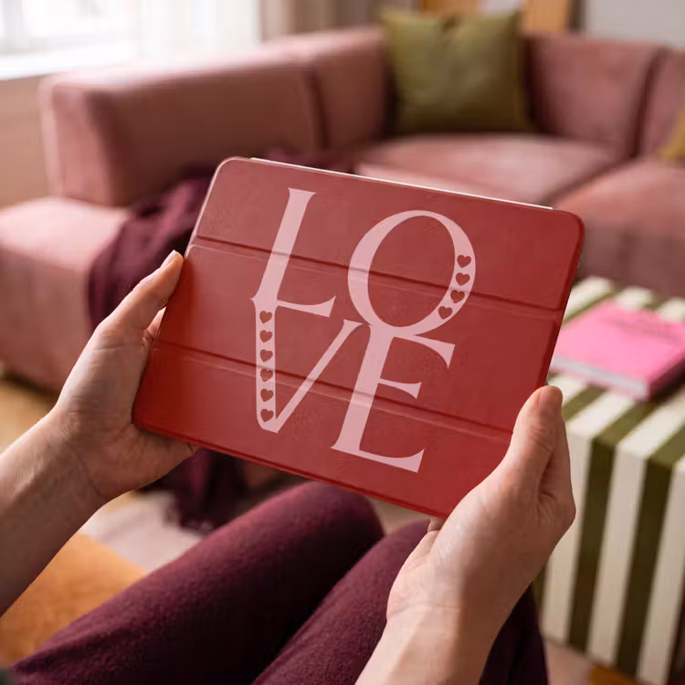 iPad hoes - Love - Rood - Hartjes — 4