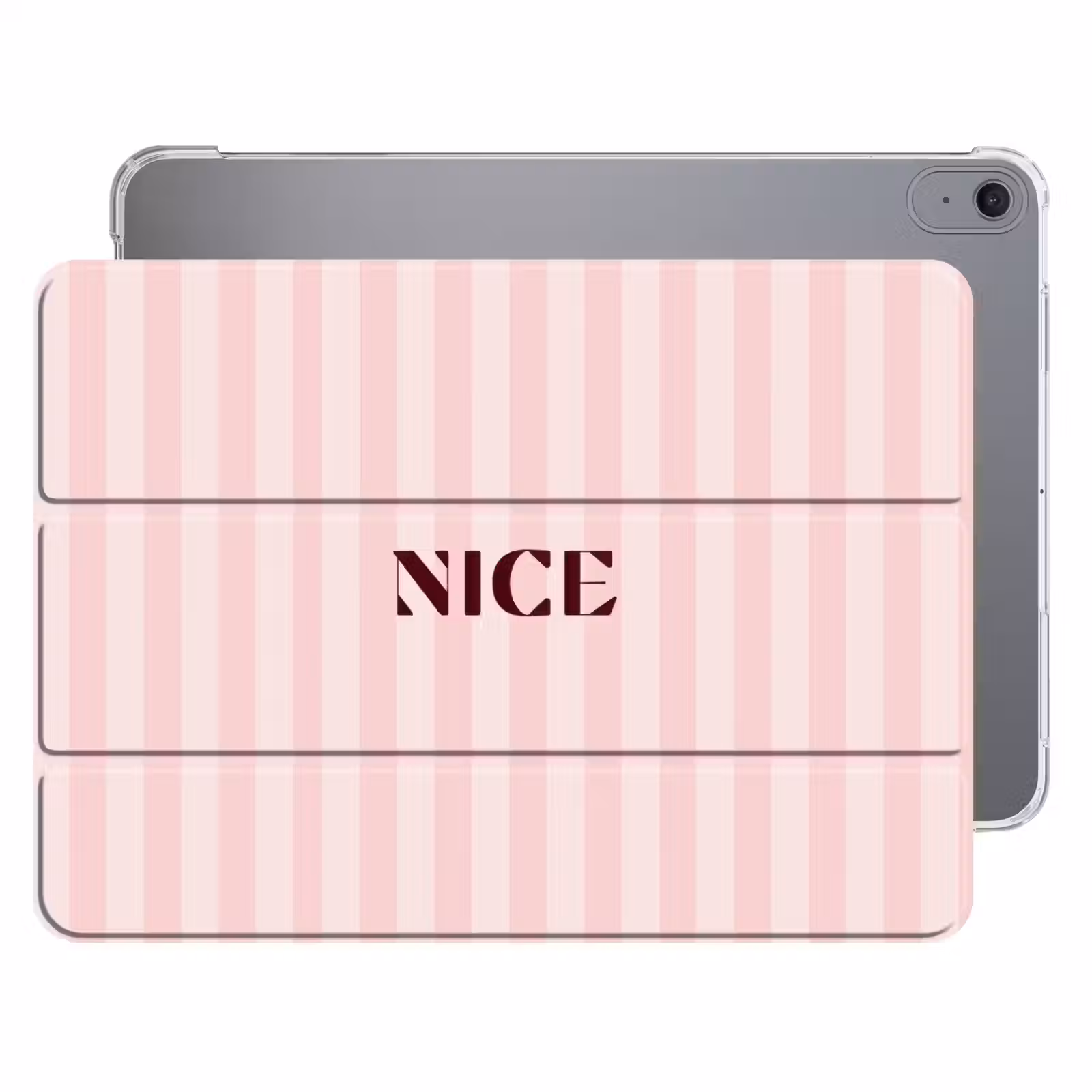 iPad hoes - Nice - Strepen - Roze — 1