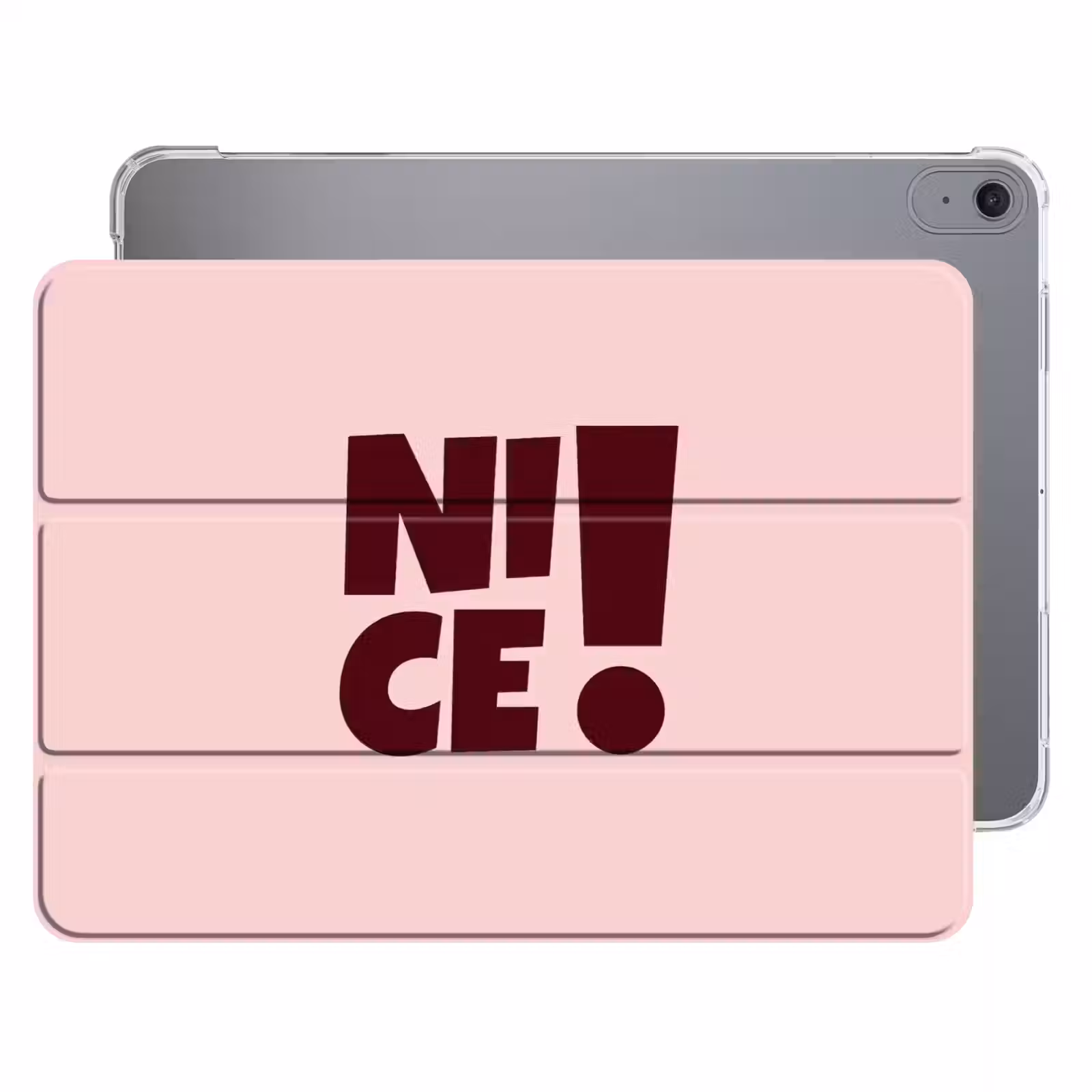 iPad hoes - Nice - Uitroepteken - Roze — 1
