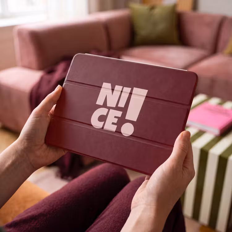 iPad hoes - Nice - Uitroepteken - Rood — 4