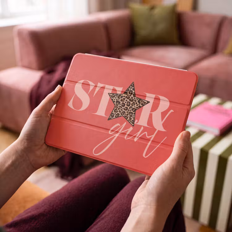 iPad hoes - Star girl - Rood - Panter - Ster — 4