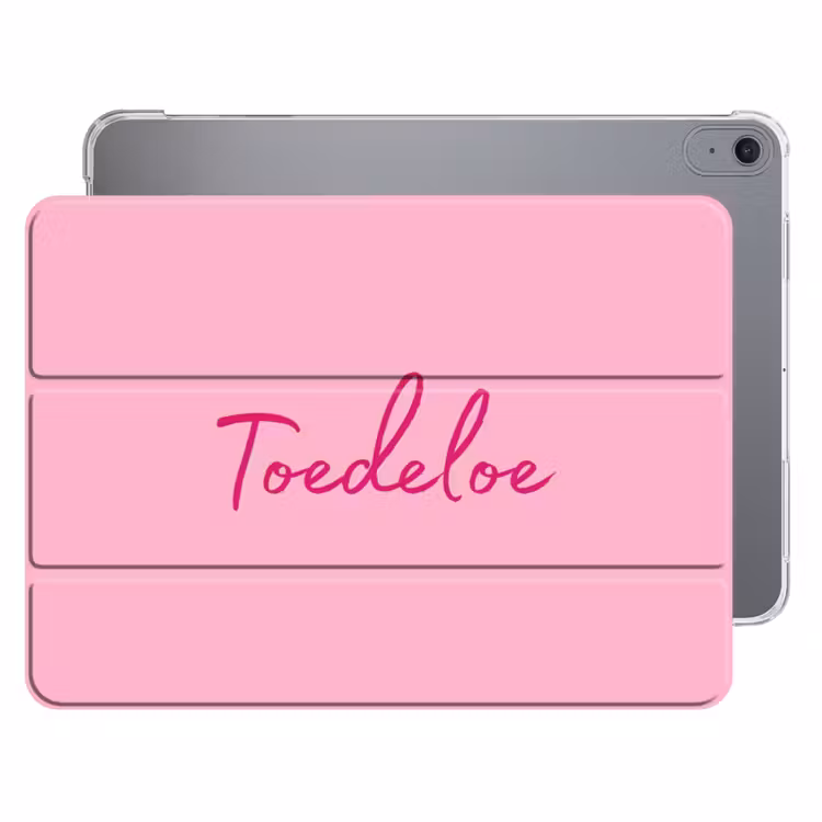 iPad hoes - Toedeloe - Pink - Minimalist — 1