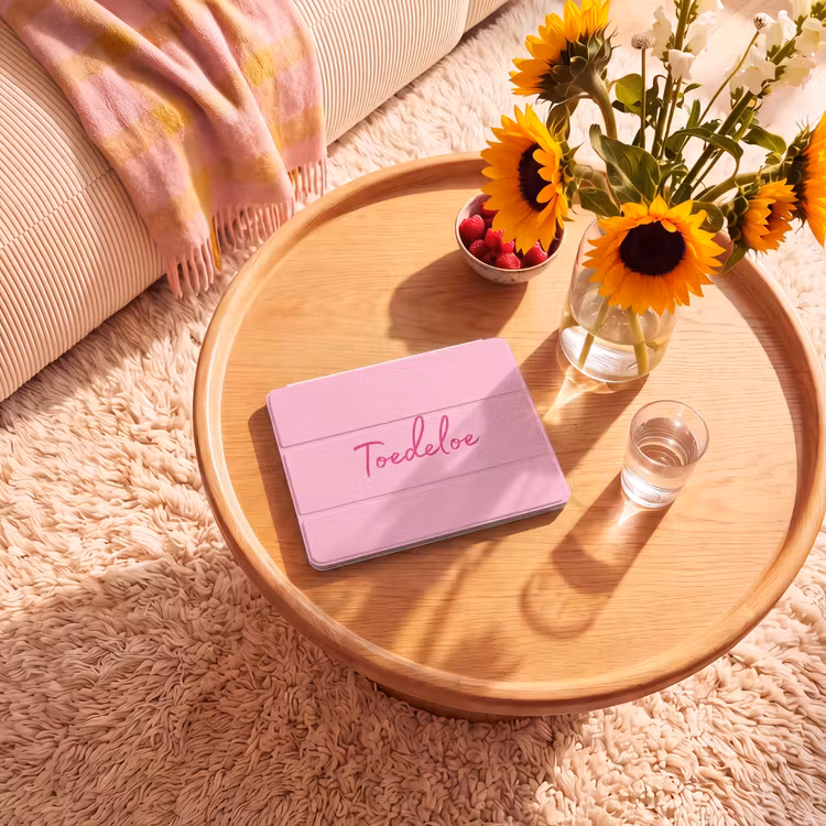 iPad hoes - Toedeloe - Pink - Minimalist — 2