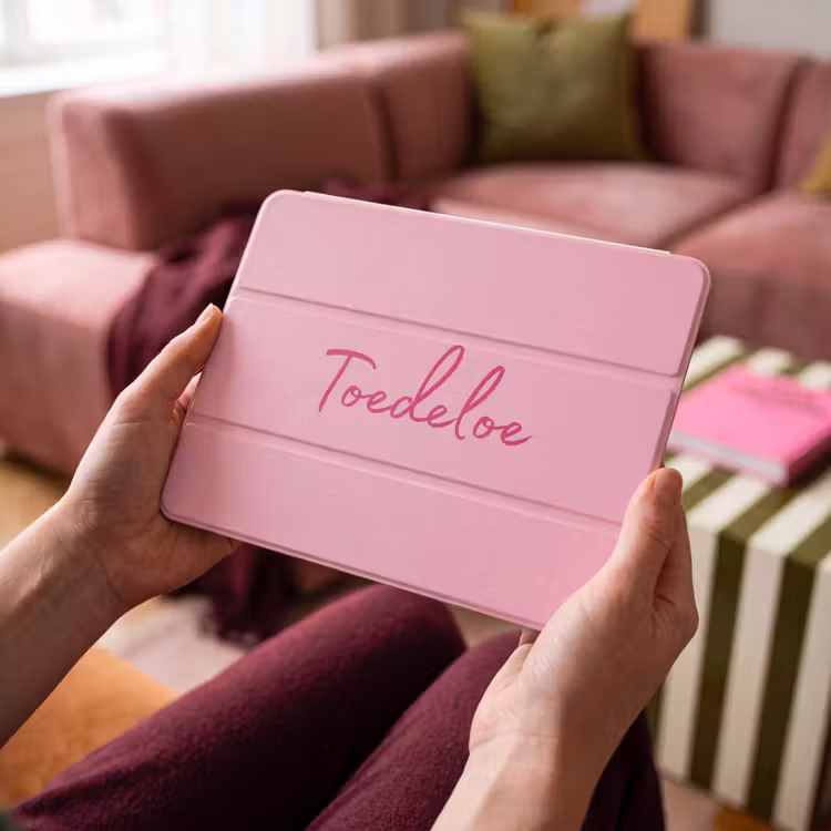 iPad hoes - Toedeloe - Pink - Minimalist — 4