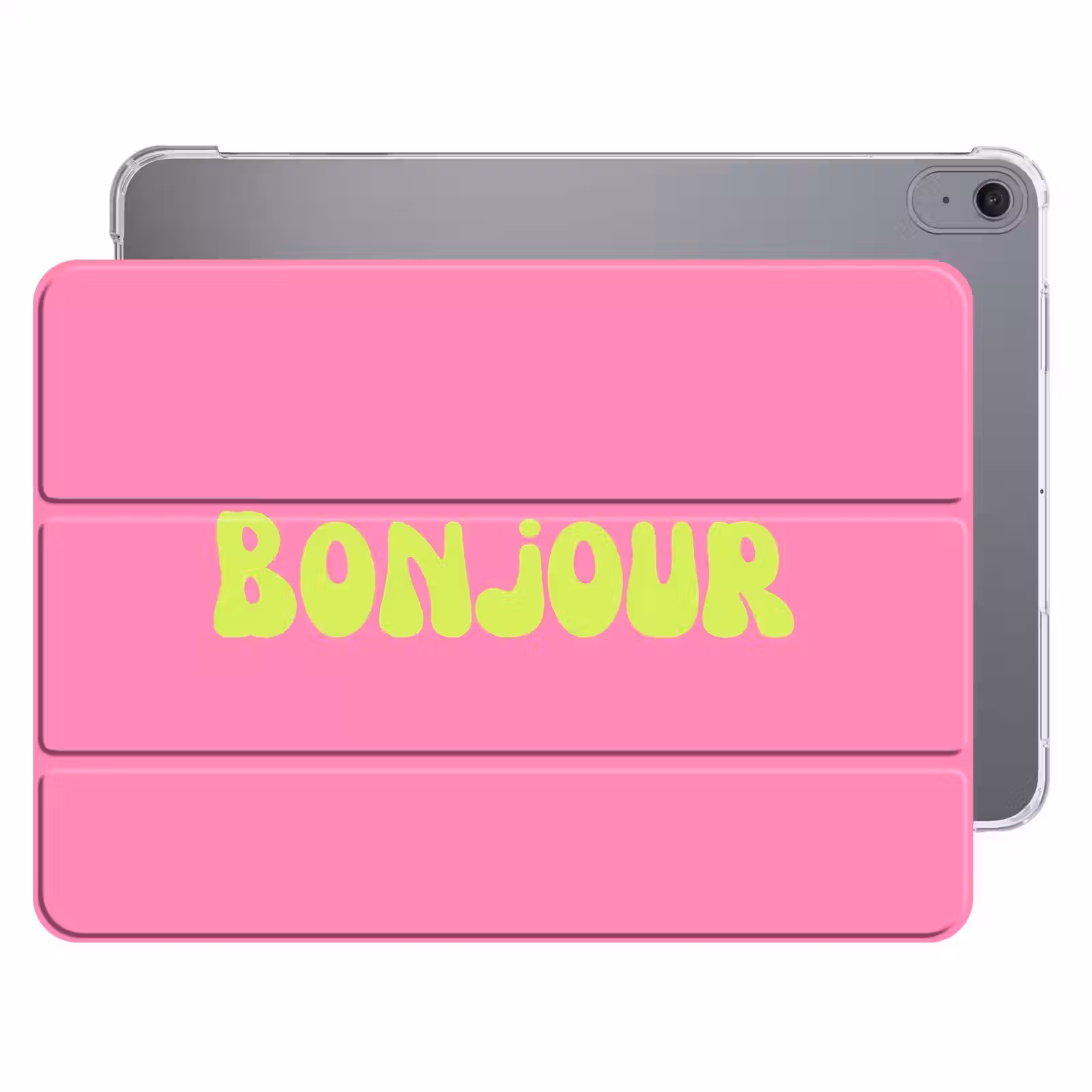 iPad hoes - Roze - Groene - Bonjour - Organisch — 1