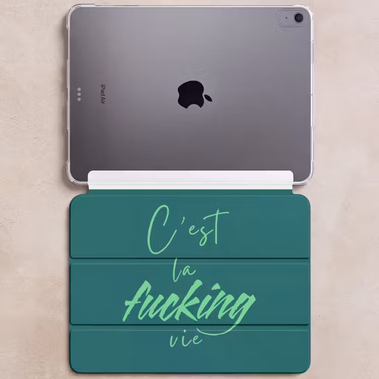 iPad hoes - c'est la fucking vie - Groen - Handgeschreven — 6
