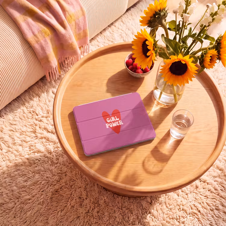 iPad hoes - Girl power - Hart - Roze - Rood — 2