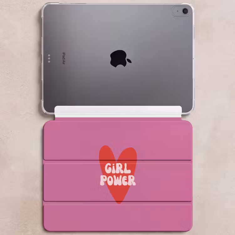 iPad hoes - Girl power - Hart - Roze - Rood — 6
