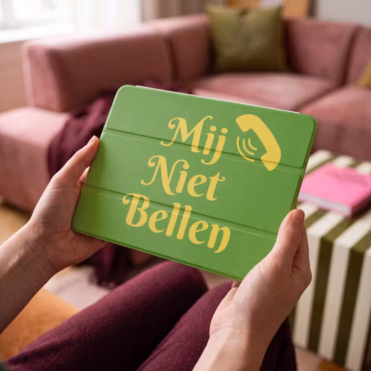 iPad hoes - Mij niet bellen - Telefoon - Groen — 4