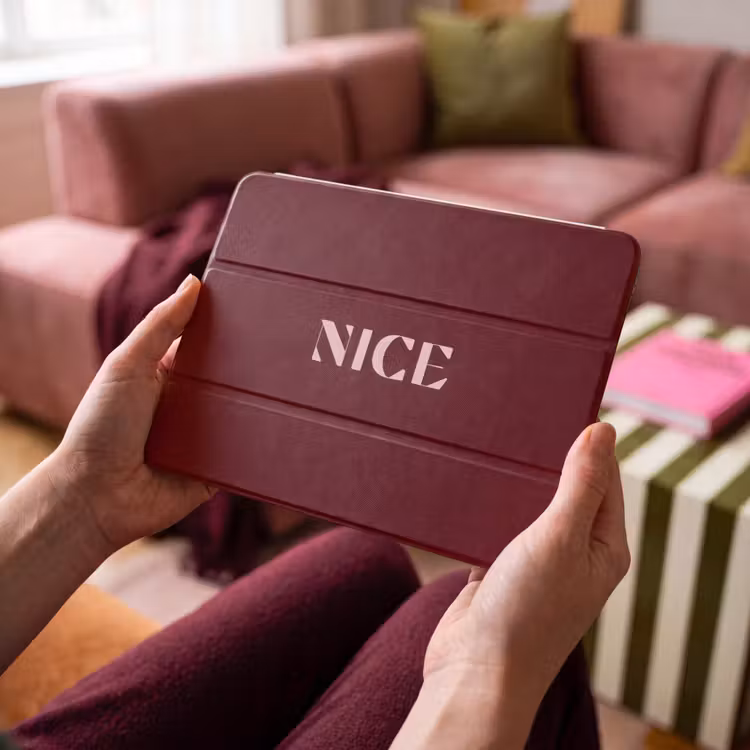 iPad hoes - Nice - Bordeaux - Roze — 4