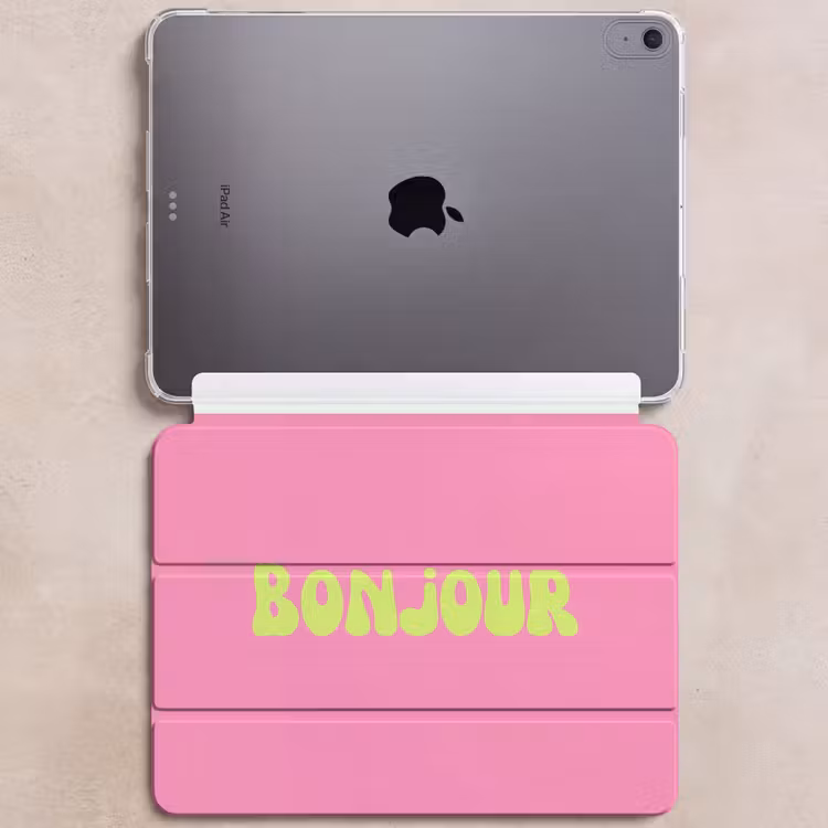 iPad hoes - Roze - Groene - Bonjour - Organisch — 6