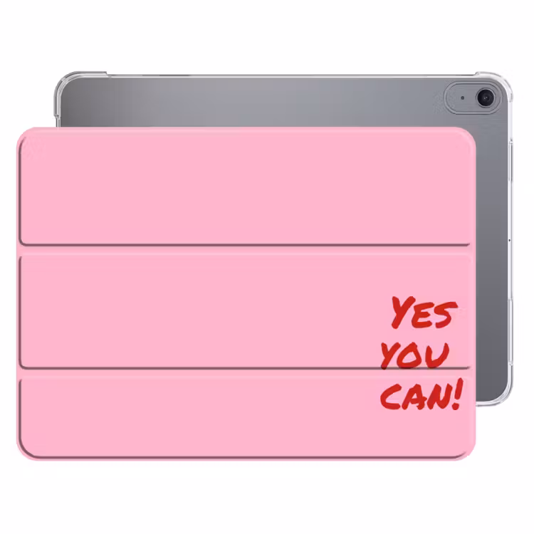 iPad hoes - Yes you can do it - Rood - Roze — 1