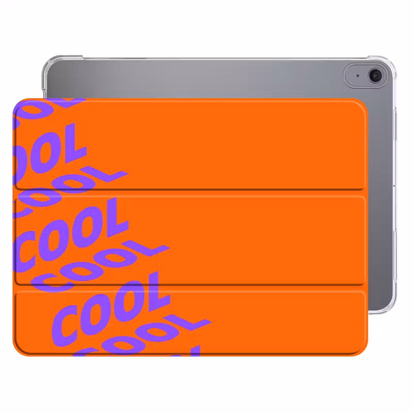 iPad hoes - Cool - Paars - Oranje — 1