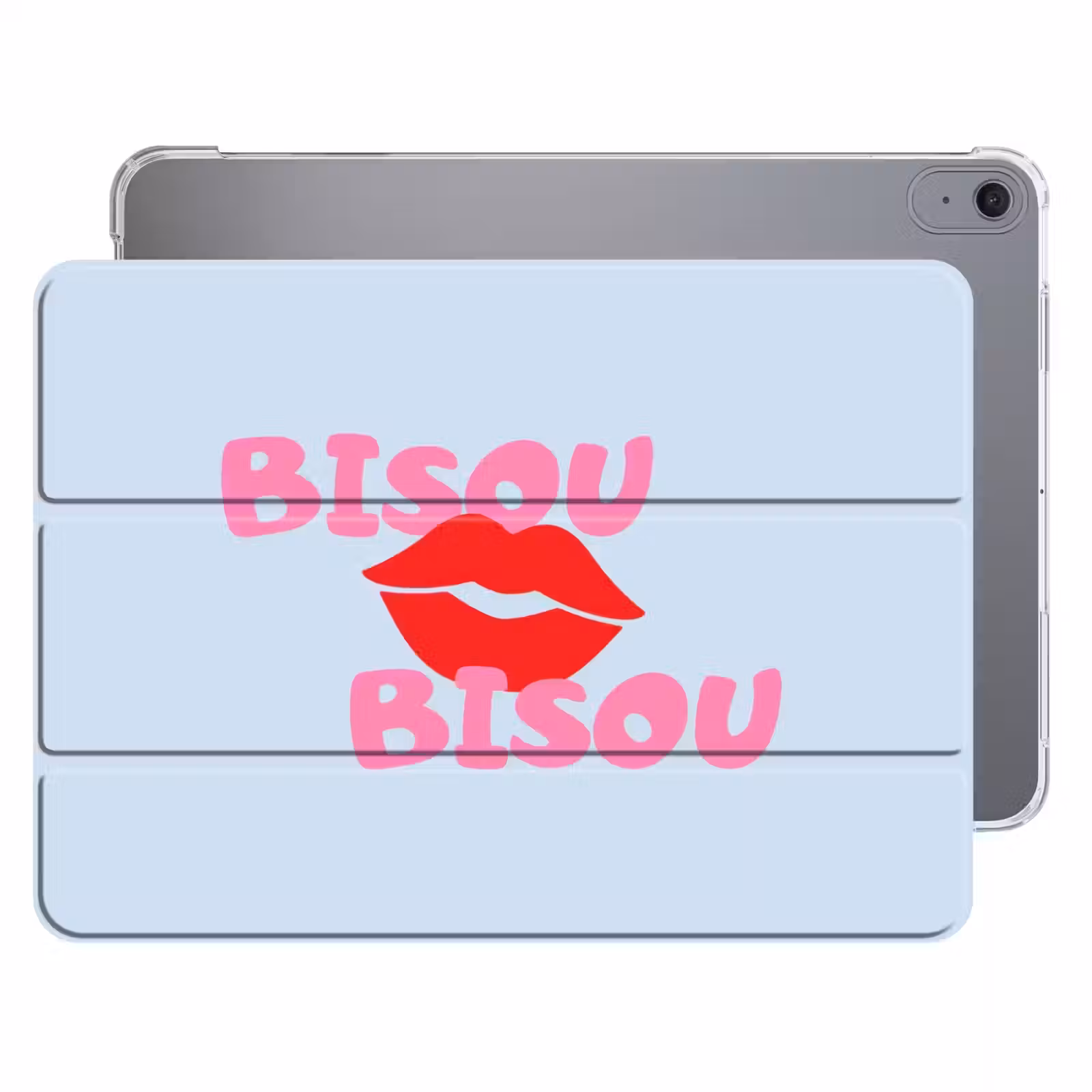 iPad hoes - Lippen - Bisou - Blauw — 1