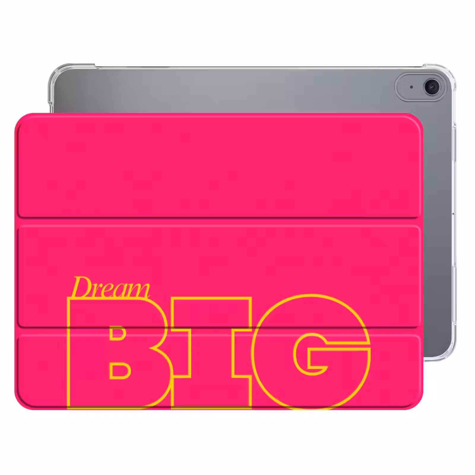 iPad hoes - Minimalistisch - Roze - Dream big - Grafisch — 1