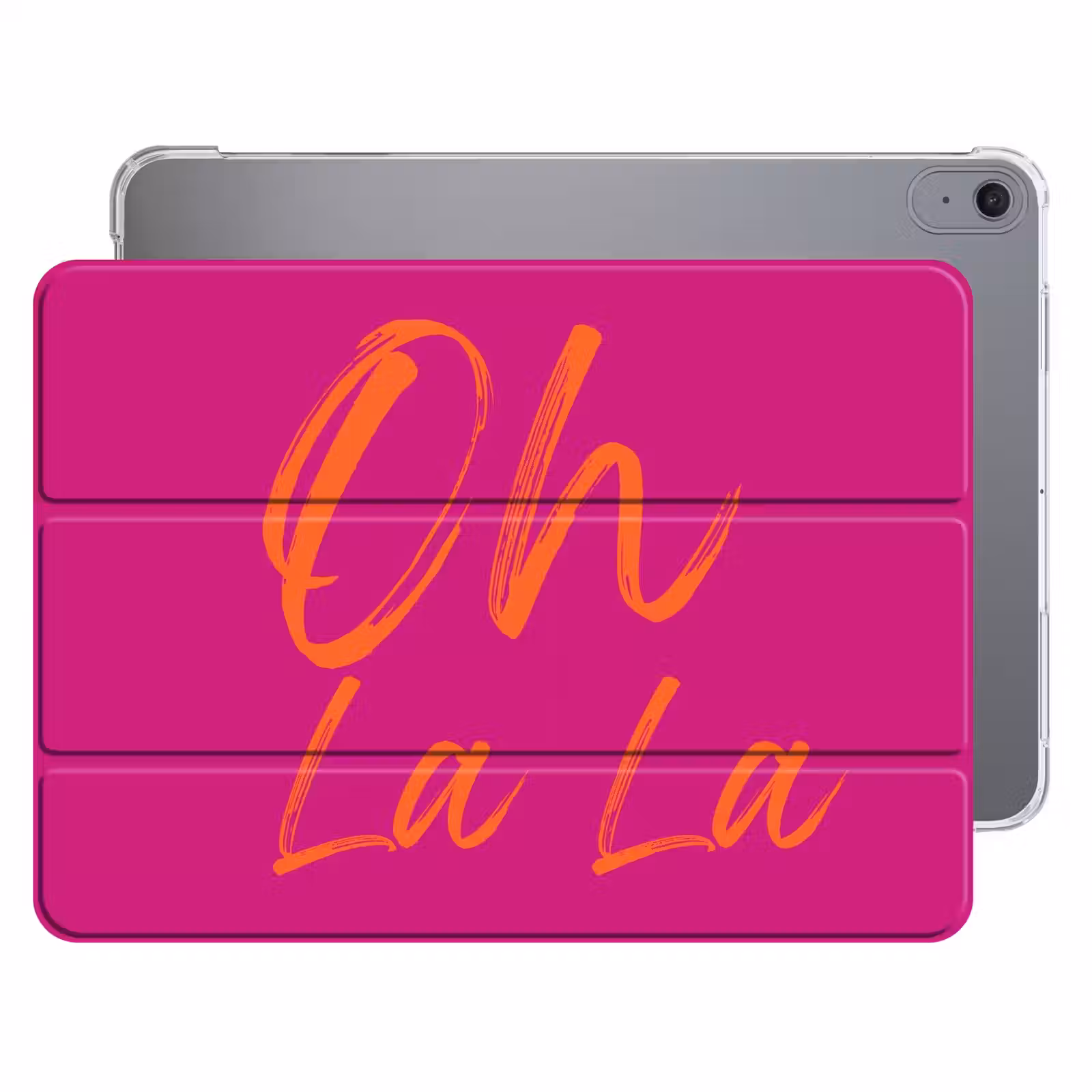 iPad hoes - Oh la la - Oranje - Roze — 1