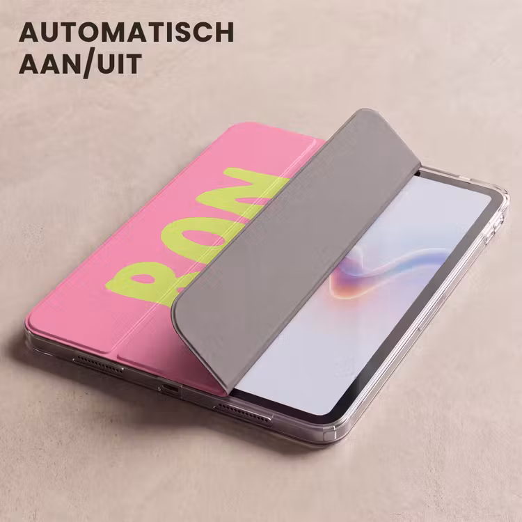 iPad hoes - Bonjour - Roze - Fel groen — 5
