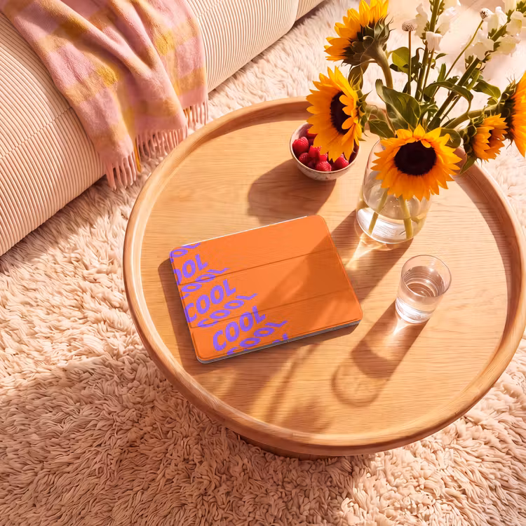 iPad hoes - Cool - Paars - Oranje — 2