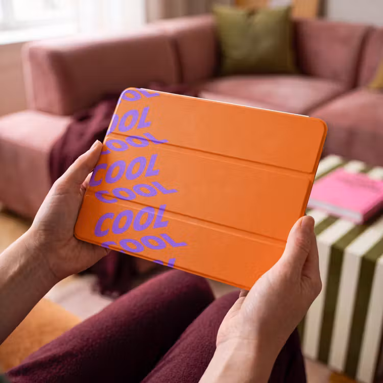 iPad hoes - Cool - Paars - Oranje — 4