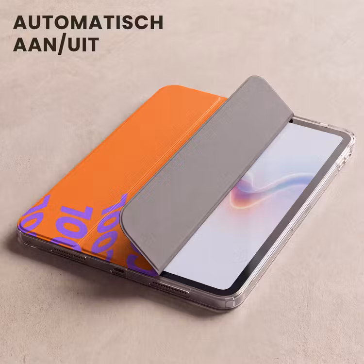 iPad hoes - Cool - Paars - Oranje — 5