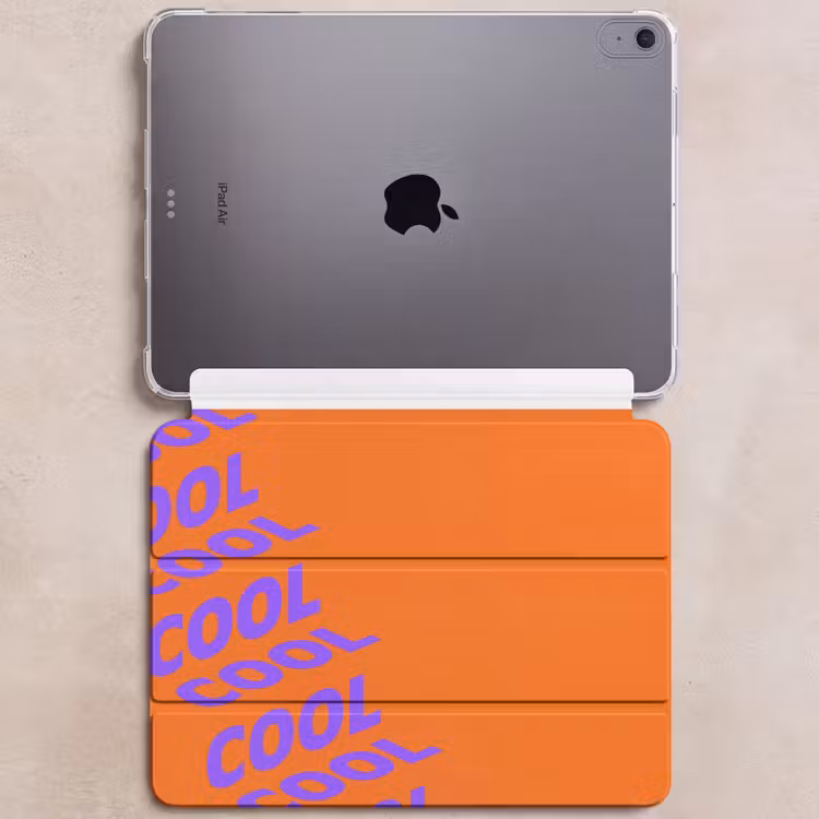 iPad hoes - Cool - Paars - Oranje — 6