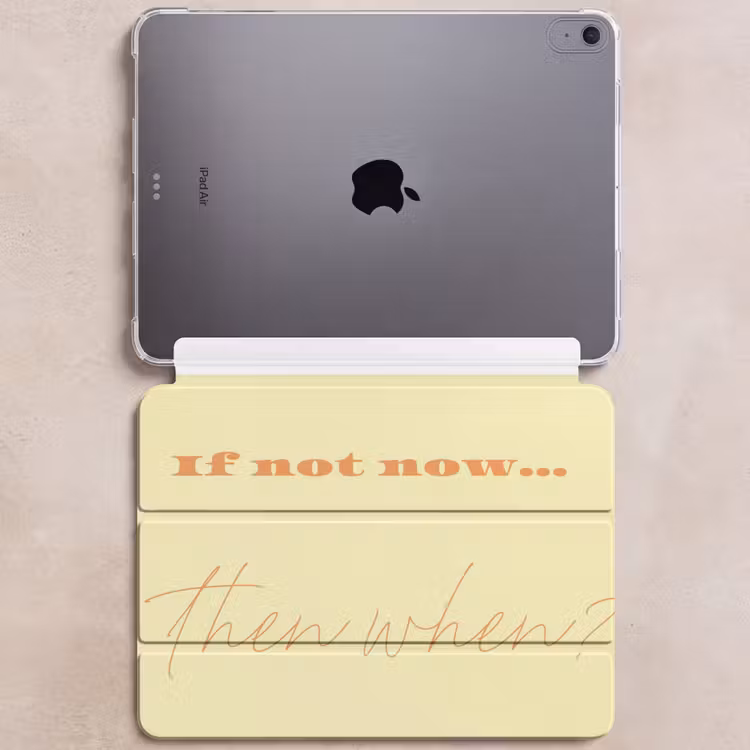 iPad hoes - Geel - Oranje - if not now then when — 6