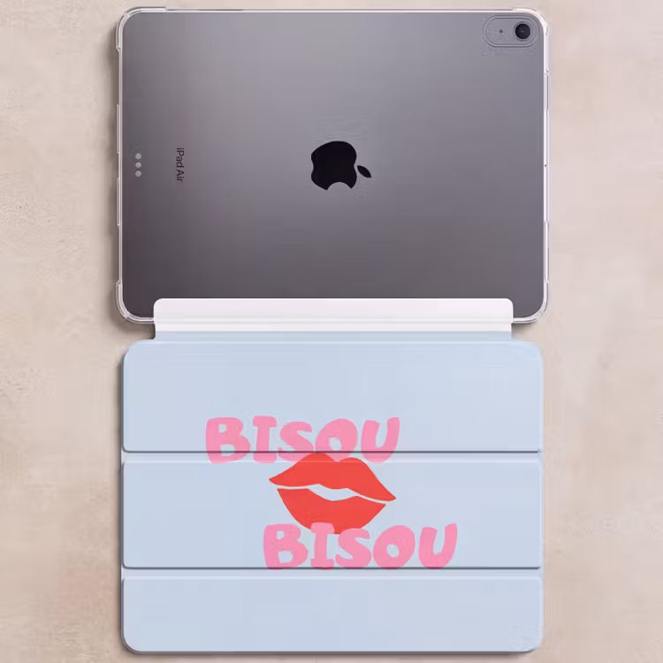 iPad hoes - Lippen - Bisou - Blauw — 6