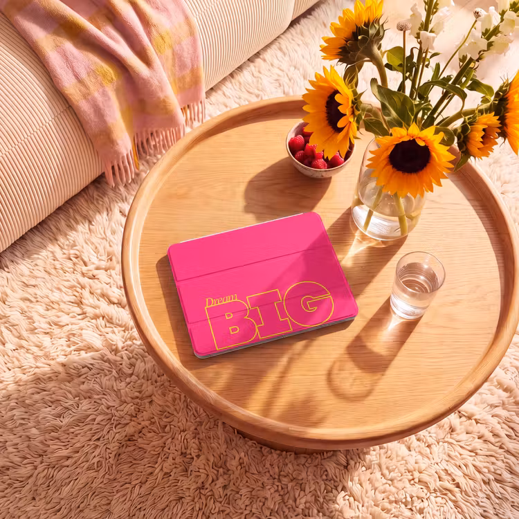 iPad hoes - Minimalistisch - Roze - Dream big - Grafisch — 2