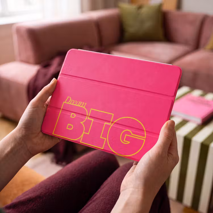 iPad hoes - Minimalistisch - Roze - Dream big - Grafisch — 4