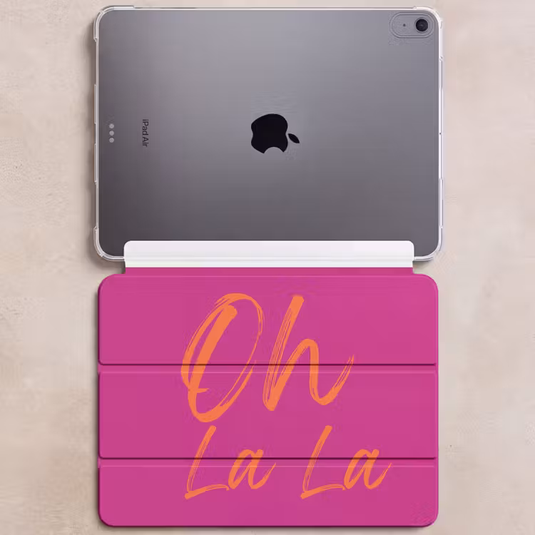 iPad hoes - Oh la la - Oranje - Roze — 6
