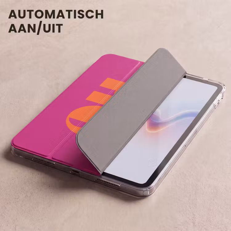 iPad hoes - Oh la la - Roze - Oranje - Gestapelde letters — 5