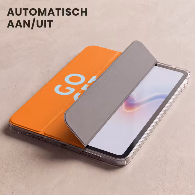 iPad hoes - Oranje - Blauw - Go get that dream — 5